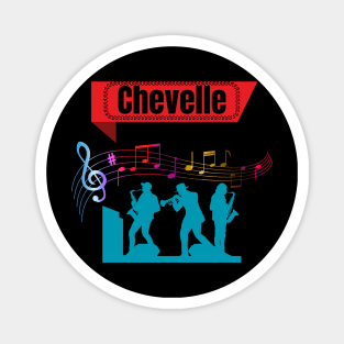 Vintage Chevelle Band Magnet